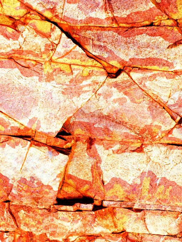 Australia Rocks - Abstract 51 by Lexa Harpell